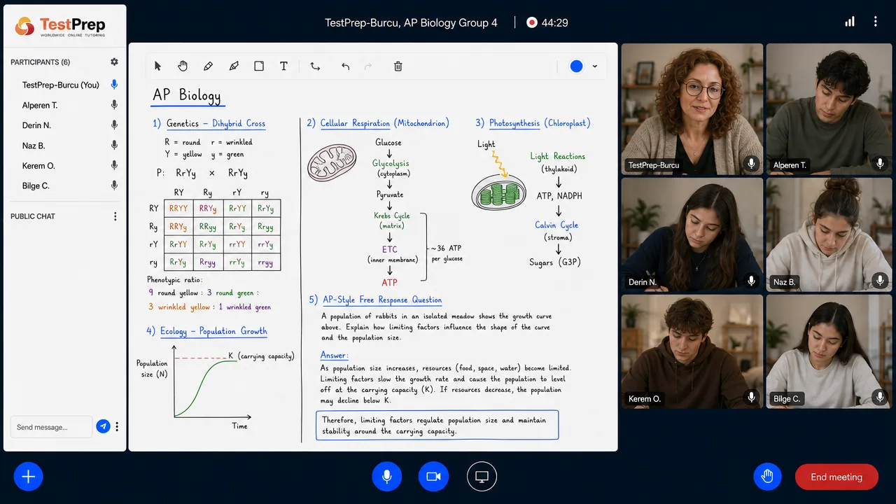 AP Biology — group lesson
