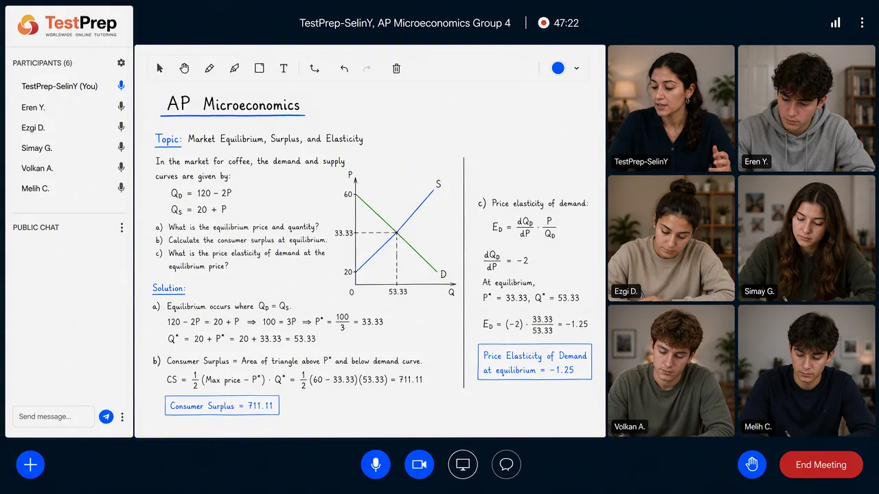 AP Microeconomics — group lesson