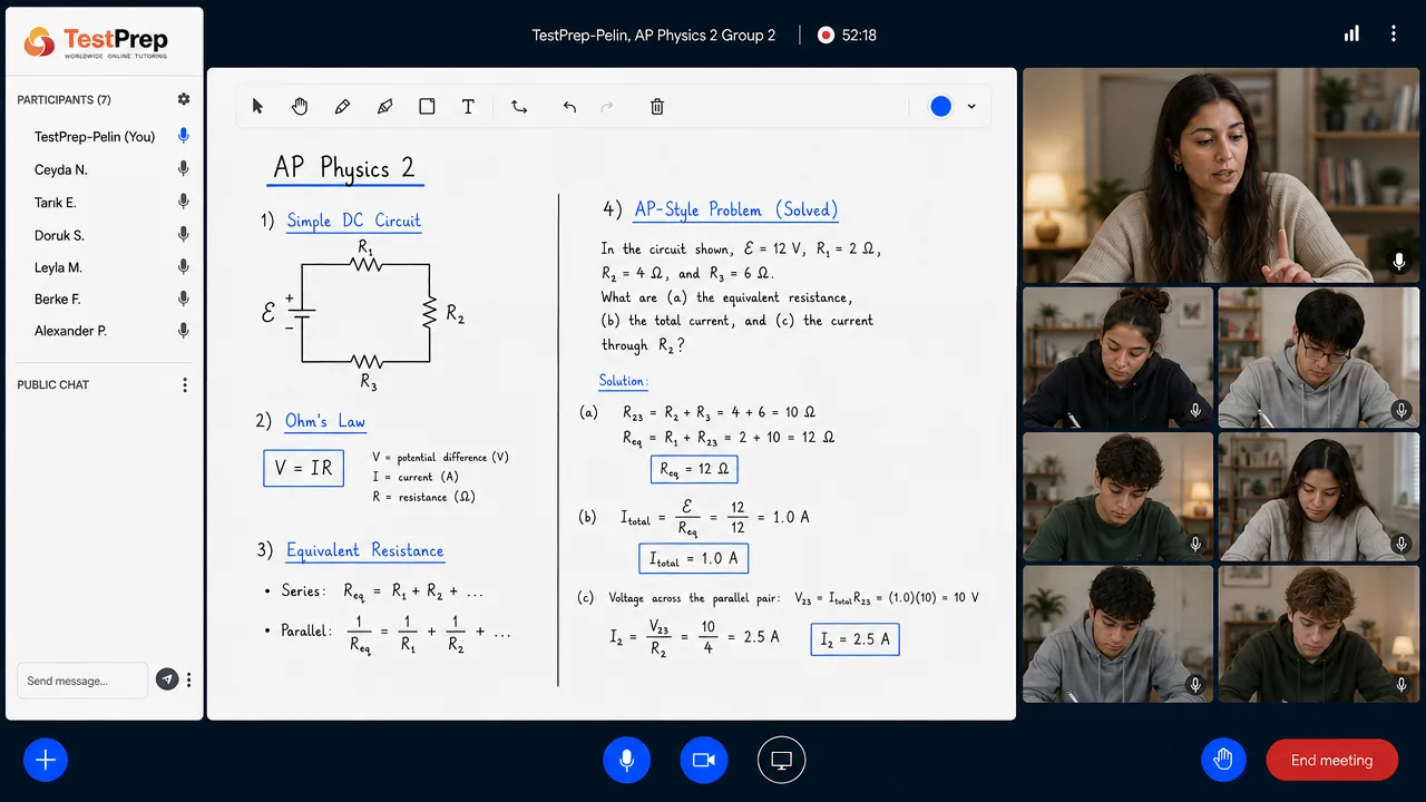 AP Physics 2 — group lesson