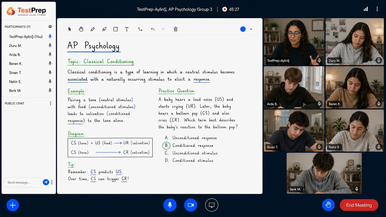 AP Psychology — group lesson